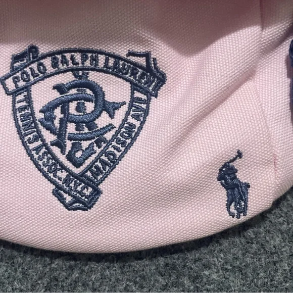 Polo Ralph Lauren Fanny pack pink canvas - Picture 4 of 7